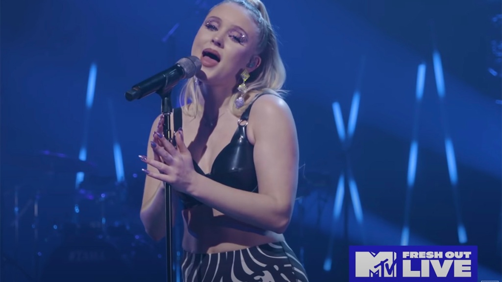 ‘Holy smokes!’ Zara Larsson performs Poster Girl title track for MTV